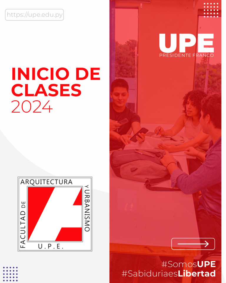 Inicio de clases Año Lectivo 2024: Carrera de Arquitectura y Urbanismo